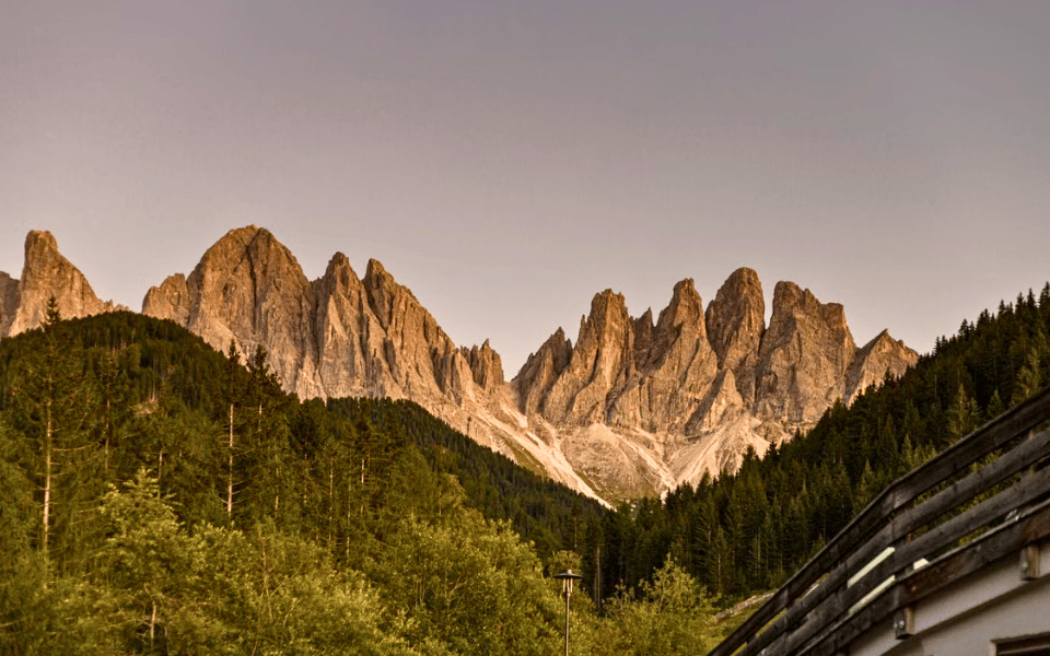 Vista panoramica delle meravigliose 